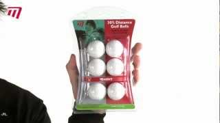 Masters 30% Distance Golf Practice Balls Pack of 6