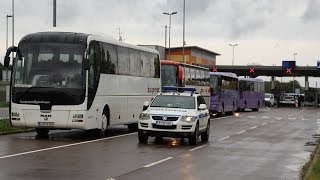 Prebežniki na mejnem prehodu Središče ob Dravi