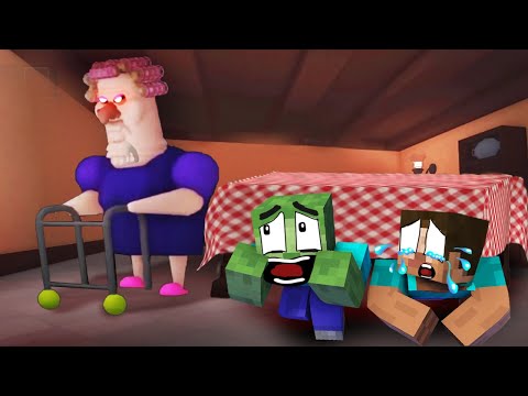 ESCAPE GRUMPY GRAN HORROR ( Scary Obby )