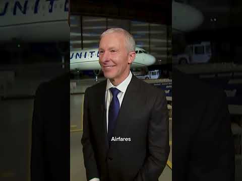 United Airlines CEO's one tip for getting over jet lag
