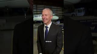 United Airlines CEO's one tip for getting over jet lag