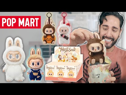 LABUBU HAUL! Unboxing 2X Labubu Have a Seat Blind boxes! + My Labubu Zimomo Collection!
