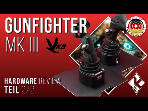 Hardware Review [4K] VKB Gunfighter MK.III Teil 2/2 | Hardware Anpassung, Software & Fazit | Deutsch