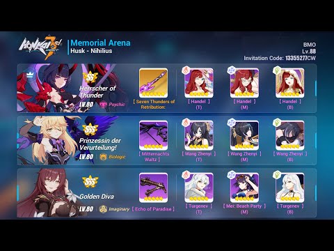 [HI3 SEA] Exalted MA - Husk Nihilus (SSS) 39733 - HT, GD, PV