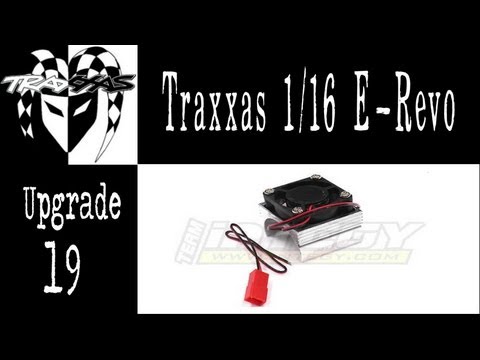 Jester - Traxxas Mini E Revo - Level 19 Upgrade - Integy Motor Cooling Fan