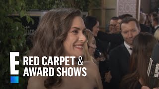Winona Ryder Gushes Over Christian Slater at 2017 Globes | E! Live from the Red Carpet