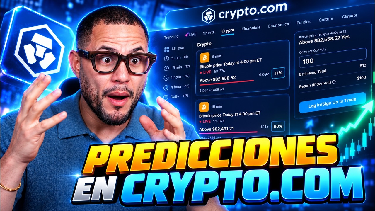 CRYPTO.COM SE UNE A LAS PREDICCIONES DE EVENTOS