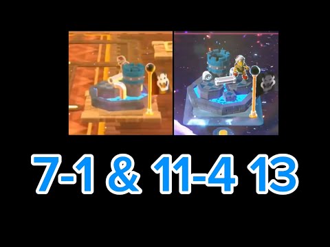 Super Mario 3D World [Switch] 7-1/11-4 Speedruns - Time: 13 (Tied WR) [Finally!!!]