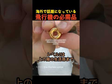 海外で話題になっている飛行機の必需品