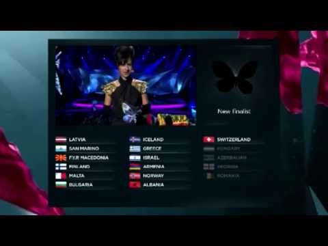 Eurovision 2013 - Semifinal 2 Qualifiers (Official Results)