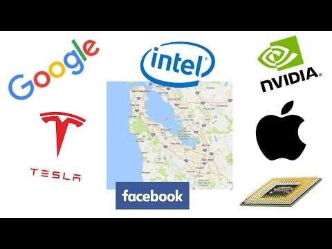 Die Geschichte des Silicon Valley (Standort von Google, Apple, AMD, Intel...)