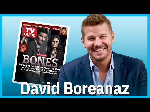 BONES' David Boreanaz remembers Booth & Brennan early days & classic TV Guide Mag cover | TV Insider