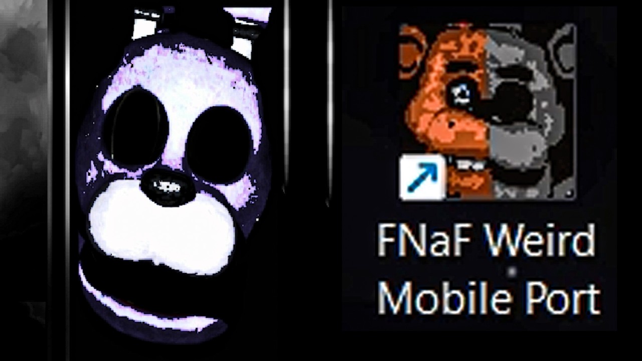 Playing A Weird FNAF Mobile Port..