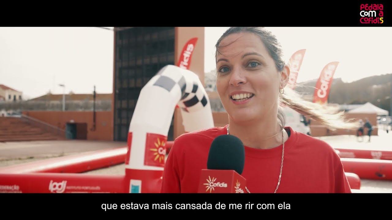 Vídeo-resumo da ação Pedala com a Cofidis.