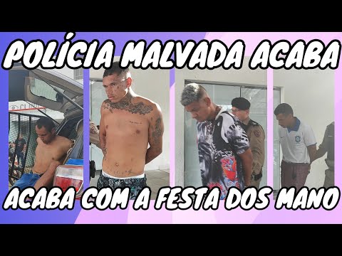 POLÍCIA MALVADA ACABA COM A FESTA DOS MANO E LEVA TODO MUNDO P HOTEL DO JUQUINHA