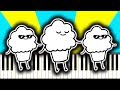 THE MUFFIN SONG Asdfmovie Ft Schmoyoho Piano Tutorial