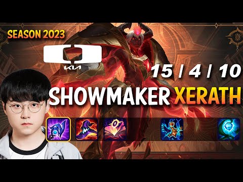 DK Showmaker XERATH vs AURELION SOL Mid - Patch 13.14 KR Ranked