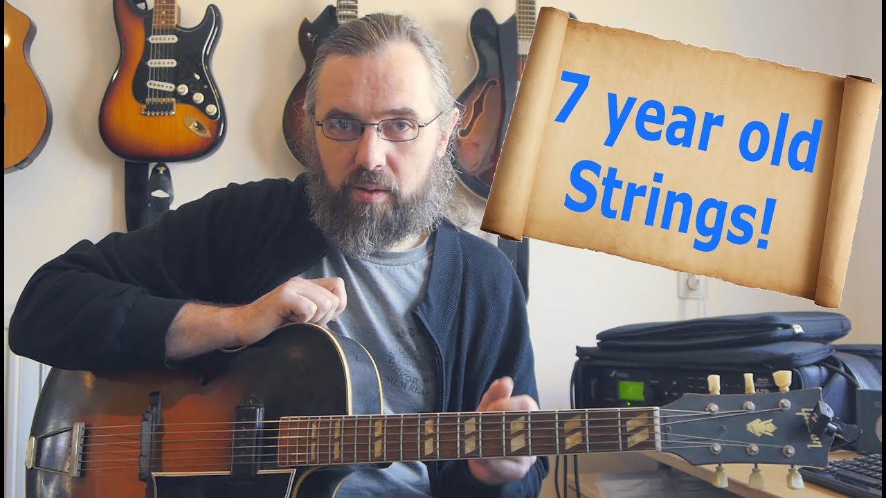 7 year old strings - What is the difference in sound? - YouTube