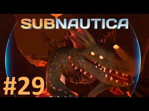 Subnautica - 29 - Mikäs se sieltä seinän sisältä oikein tuleekaan?!