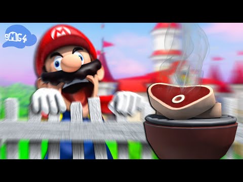 SMG4: Mario has a BBQ but he's not invited