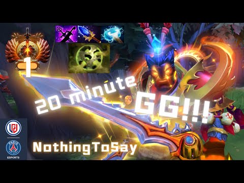 DOTA2 MMR 1 NOTHING TO SAY MVP EMBER SPIRIT HIGH SCORE GAME !!!