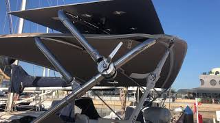 Oceanis 37   Paneles solares arco