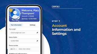 DonorHub™: Account Information and Settings