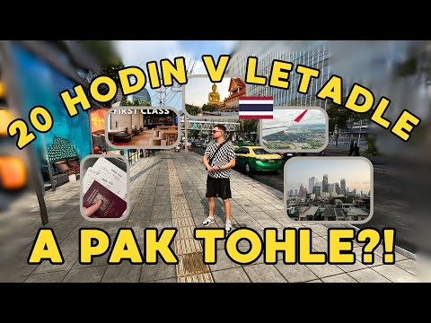 Letím sám do Thajska. Tohle mě hned čekalo… 🫣🇹🇭