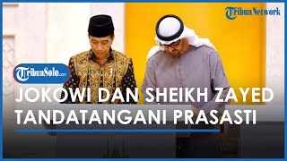 Berita Solo Hari Ini: Jokowi & Sheikh Zayed Tandatangani Prasasti Resmikan Masjid Raya Sheikh Zayed