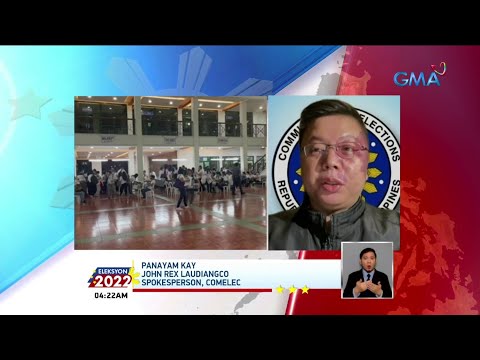 Panayam kay Comelec spokesperson John Rex Laudiangco | Eleksyon 2022