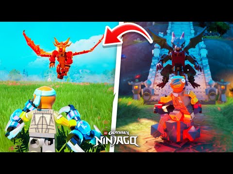 How To EASILY Defeat The Fire Dragon in LEGO Fortnite NINJAGO! (Survival or Expert)