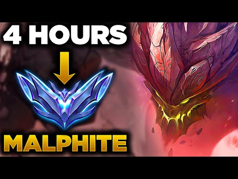 [S13] How to ACTUALLY Climb to Diamond in 4 Hours with Malphite Gameplay Guide + Builds + Runes