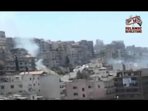 Libanon/Tripoli: Das Alawiten-Schiiten Gebirge Jabal Mohsen  Brennt unter den Raketen der Mujahidin