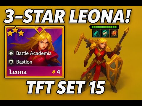 3⭐ Leona Becomes IMMORTAL! | Teamfight Tactics Set 15 Ranked |  #teamfighttactics  #tftset15 #tft