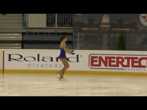 2016 Santa Claus Cup: Viktória SABOVÁ (SVK) - FS Junior LADIES - Short program