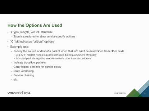 VMworld 2014 NET1674 - Advanced Topics & Future Directions in Network Virtualization with NSX