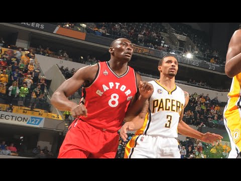Bismack Biyombo - 25 Rebounds | Raptors vs Pacers | March 14, 2016 | NBA 2015-16 Season