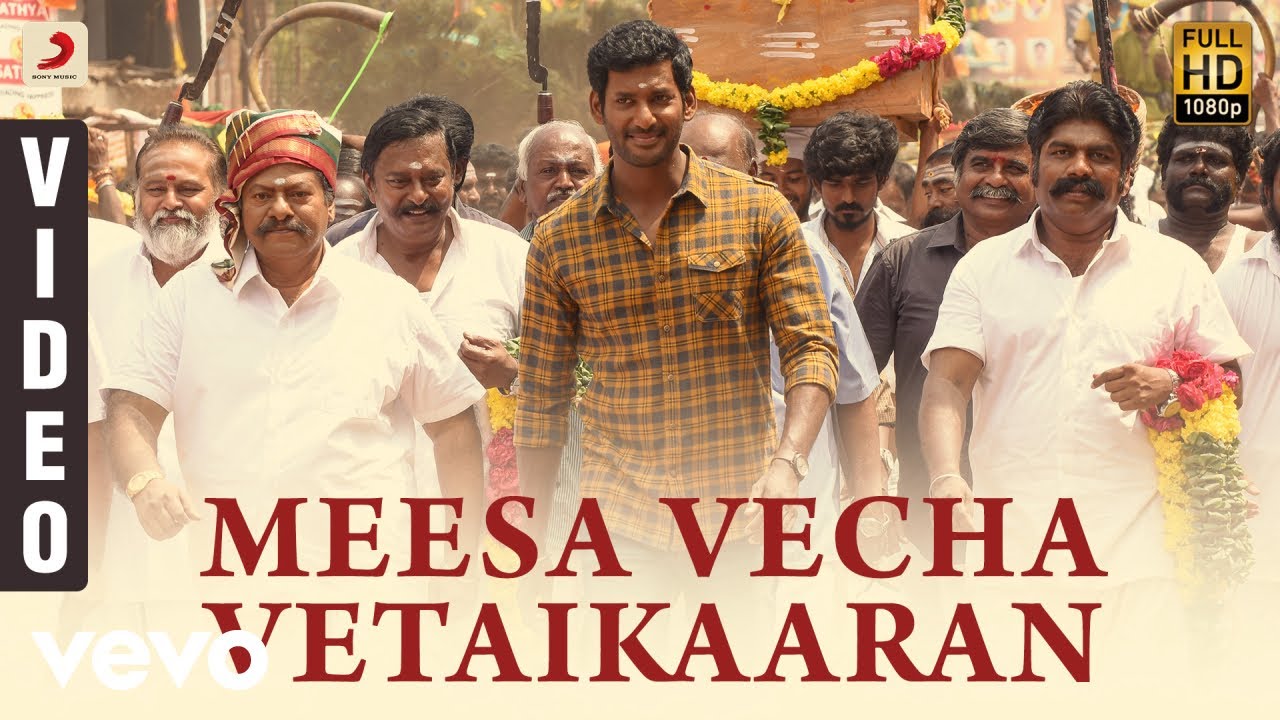 Meesa Vecha Vetaikaaran Song Lyrics | Sandakozhi 2 | Mahalingam