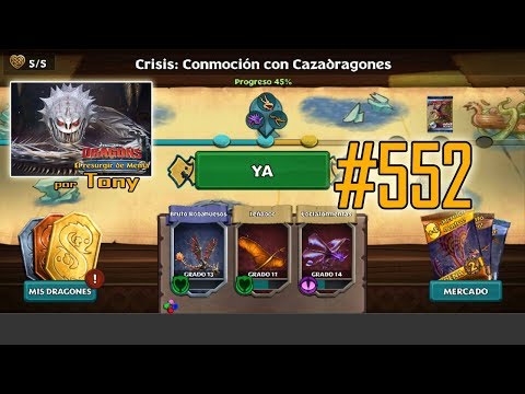 Dragones, el Resurgir de Mema "Cap. 552 - Crisis: Conmoción con Cazadragones (y 3ª p.)" Tony