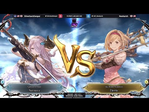 Flynn's Arcade 043 Winners Semis - SilverbackSenpai (Narmaya) Vs. Neokarsh (Djeeta) Granblue Fantasy