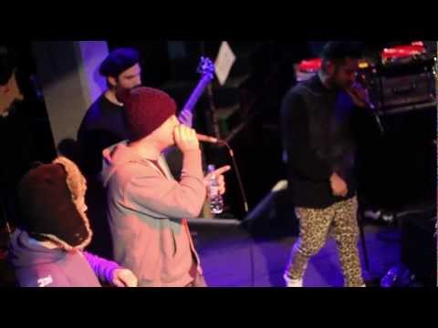 Foreign Beggars ft Task force - Coded Rhythm Talk (Live Jazz Cafe London 2013)