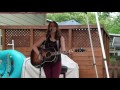 Hannah Thomas live, Yesterday's Makeup written by Michelle Malone