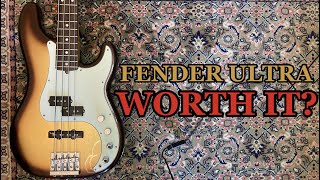 Video thumbnail for FENDER ULTRA WORTH IT? - Pro's and Con's of Fender Ultra Precision Bass by Theo Tambourini-Kay