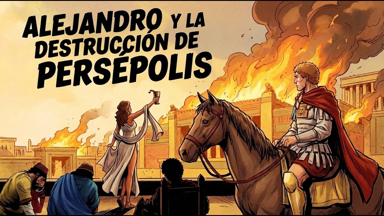 Alejandro y la caída de Persépolis: El fuego que puso fin al imperio - Ep. 22