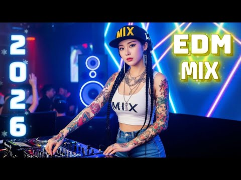💃 Korean DJ Beautiful Girl 2026 / High Energy EDM Party Mix 🔊 Hard Dance