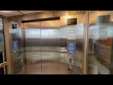 Otis Series 4 Traction Glass Elevators/Lifts @ Bellevue Square Mall Bellevue WA