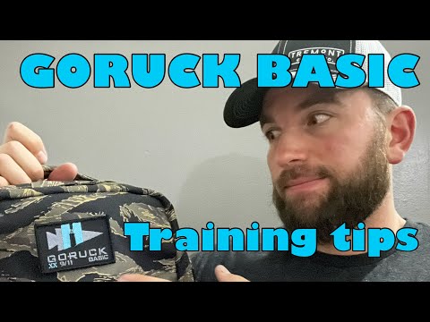 First GORUCK BASIC Event? Training tips on how to prepare!