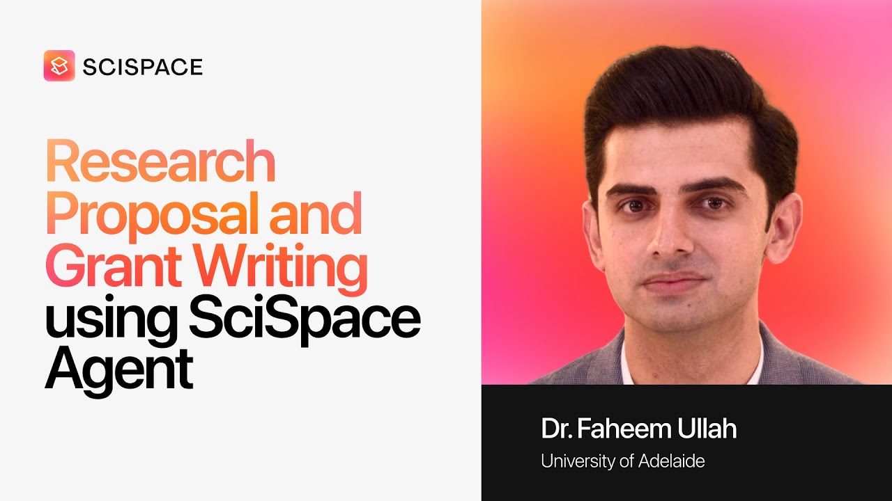 How to Write a Winning Research Proposal | Step-by-Step Guide with SciSpace | Dr. Faheem Ullah