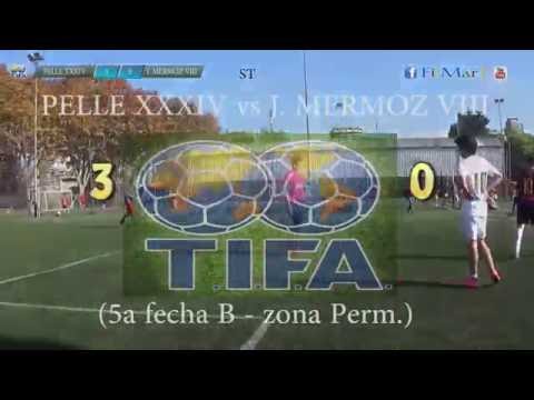 3 PELLE XXXIV vs J  MERMOZ VIII 0 - 5a fecha B   zona Perm - 22-05-2016
