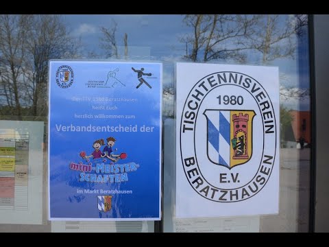 Verbandsentscheid mini-Meisterschaften beim TTV Beratzhausen
